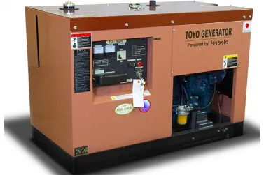 Дизельный генератор Toyo TKV-20SPC в кожухе