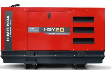 Дизельный генератор Himoinsa HSY-20 M5 INS в кожухе