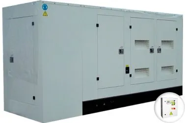 Дизельный генератор Амперос АД 320-Т400 в шумозащитном кожухе с АВР