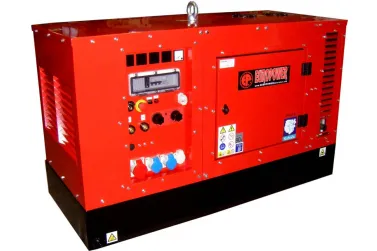 Дизельный генератор EUROPOWER EPS 400 DXE DC в кожухе