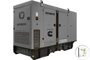 Дизельный генератор Genbox RW16-S в кожухе с АВР