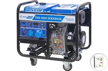 Дизельный генератор ТСС SDG 6000EHA с АВР