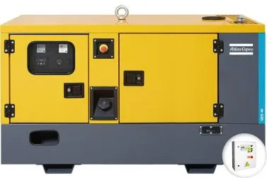 Дизельный генератор Atlas Copco QES 40 в кожухе с АВР