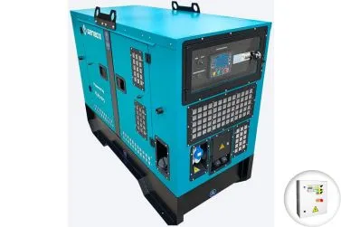 Дизельный генератор Genbox KBT24T-S в кожухе с АВР
