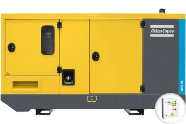 Дизельный генератор Atlas Copco QES 85 в кожухе с АВР