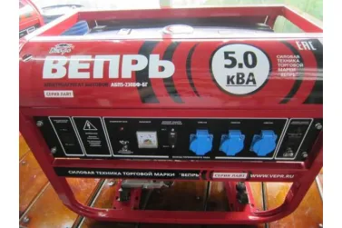 Бензиновый генератор Вепрь АБП 7/4-Т400/230 ВХ