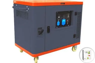 Бензиновый генератор Zongshen QB 9000 E в кожухе с АВР