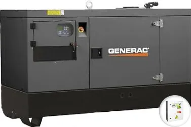 Дизельный генератор Generac PME30S в кожухе с АВР