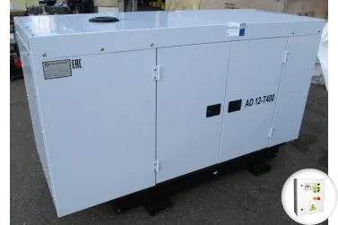 Дизельный генератор Амперос АД 20-Т400 в шумозащитном кожухе с АВР
