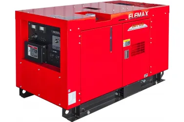Дизельный генератор Elemax SH 15D-R в кожухе