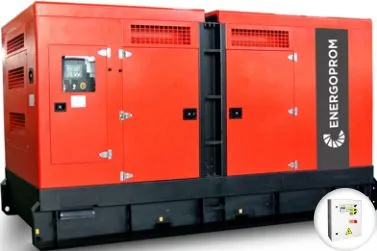 Дизельный генератор Energoprom ESYD 20/400 L в кожухе с АВР