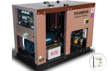 Дизельный генератор Toyo TG-19TPC в кожухе с АВР
