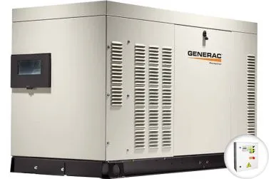 Газовый генератор Generac RG 027 3Р в кожухе с АВР