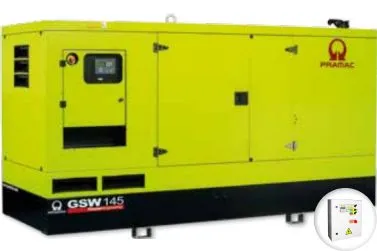 Дизельный генератор Pramac GSW15P в кожухе с АВР