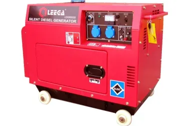 Бензиновый генератор Амперос LT 6500S в шумозащитном кожухе