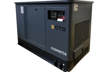 Гибридный генератор CTG CU30000TSA в кожухе