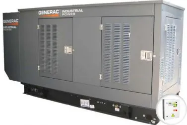 Газовый генератор Generac SG28/PG25 в кожухе с АВР