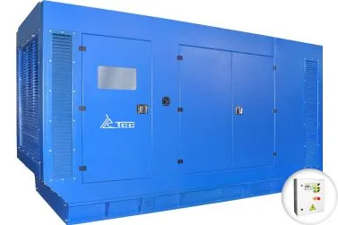 Дизельный генератор ТСС АД-600С-Т400-2РКМ26 в кожухе с АВР