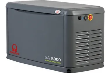 Газовый генератор Pramac GA8000 в кожухе