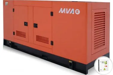 Дизельный генератор MVAE АД-240-400-АРК в кожухе с АВР