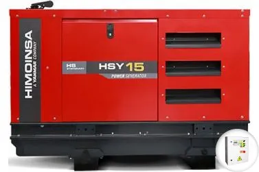Дизельный генератор Himoinsa HSY-15 M5 INS в кожухе с АВР