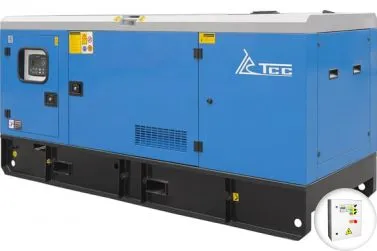 Дизельный генератор ТСС АД-150С-Т400-2РКМ11 в кожухе с АВР 270 л