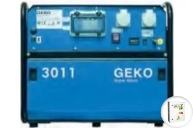Бензиновый генератор Geko 3011 E–AA/HEBA SS в кожухе с АВР