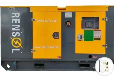 Дизельный генератор Rensol RW22HC в кожухе с АВР