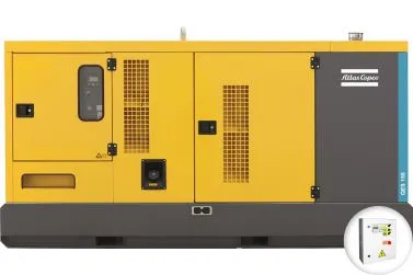 Дизельный генератор Atlas Copco QES 155 в кожухе с АВР