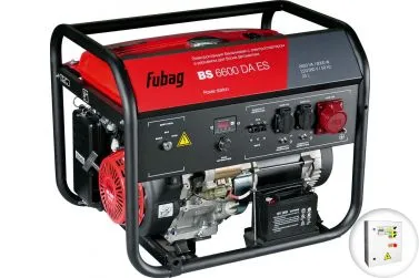Бензиновый генератор Fubag BS 6600 DA ES с АВР