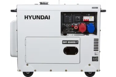 Дизельный генератор Hyundai DHY 8500SE-T в кожухе