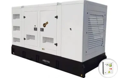 Дизельный генератор Амперос АД 1200-Т400 P (Проф) в шумозащитном кожухе с АВР